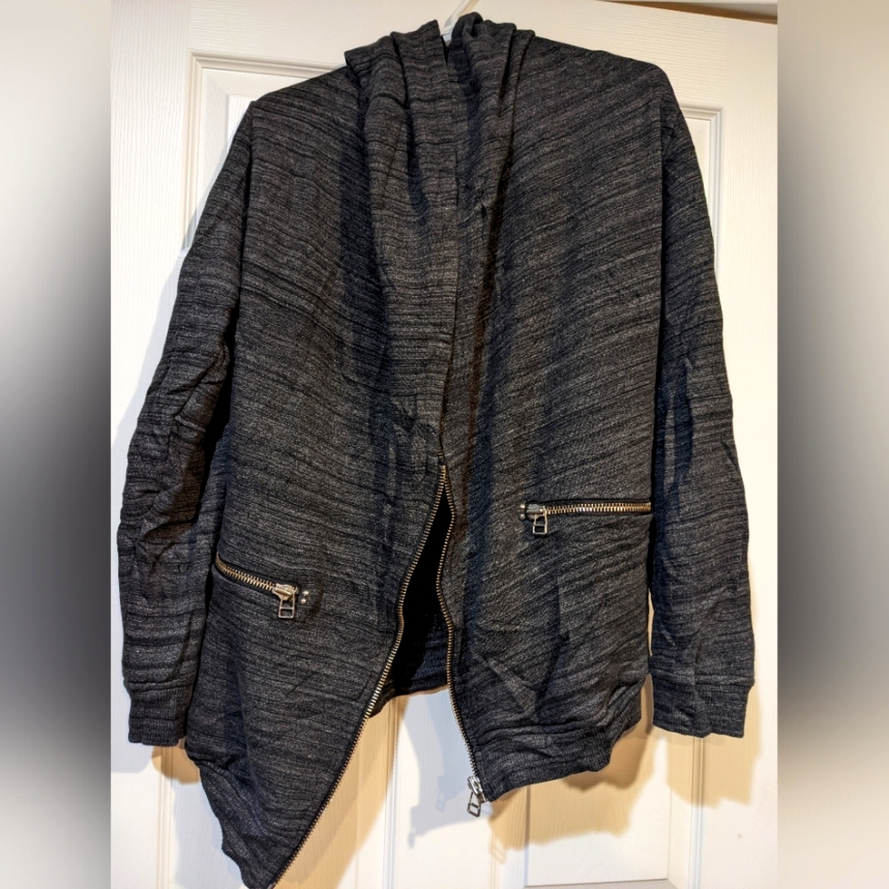 Wilfred Free hooded zip up sweater